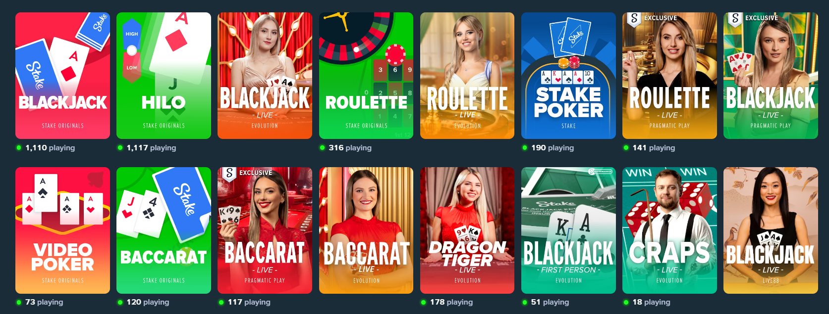 Online Slots Stake Casino